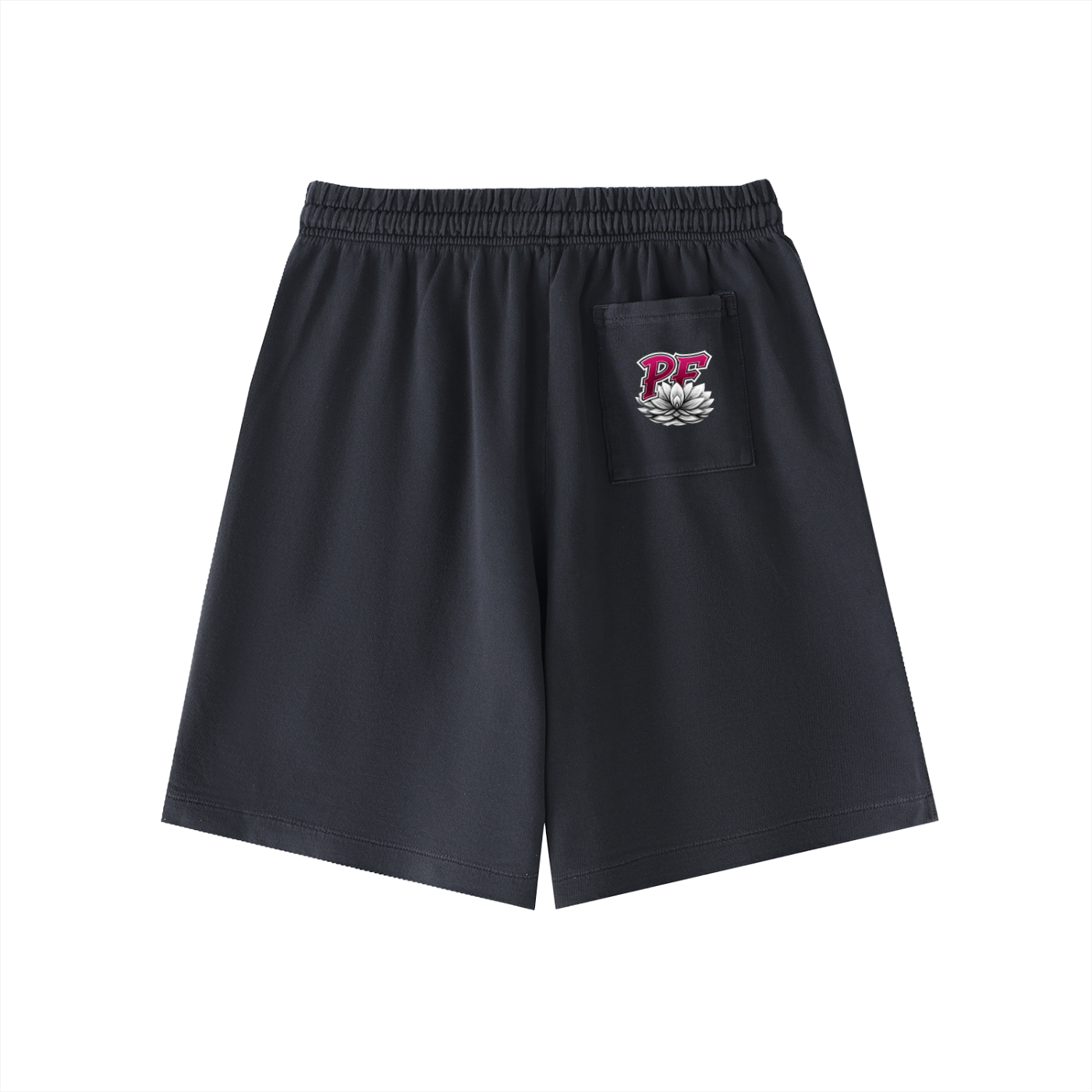 Vintage Wash GROWTH THROUGH PRESSURE Cotton Shorts