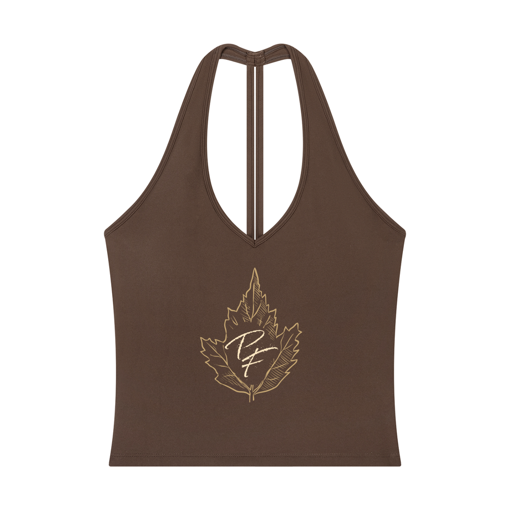Women’s Halter V-Neck Yoga Tank Top