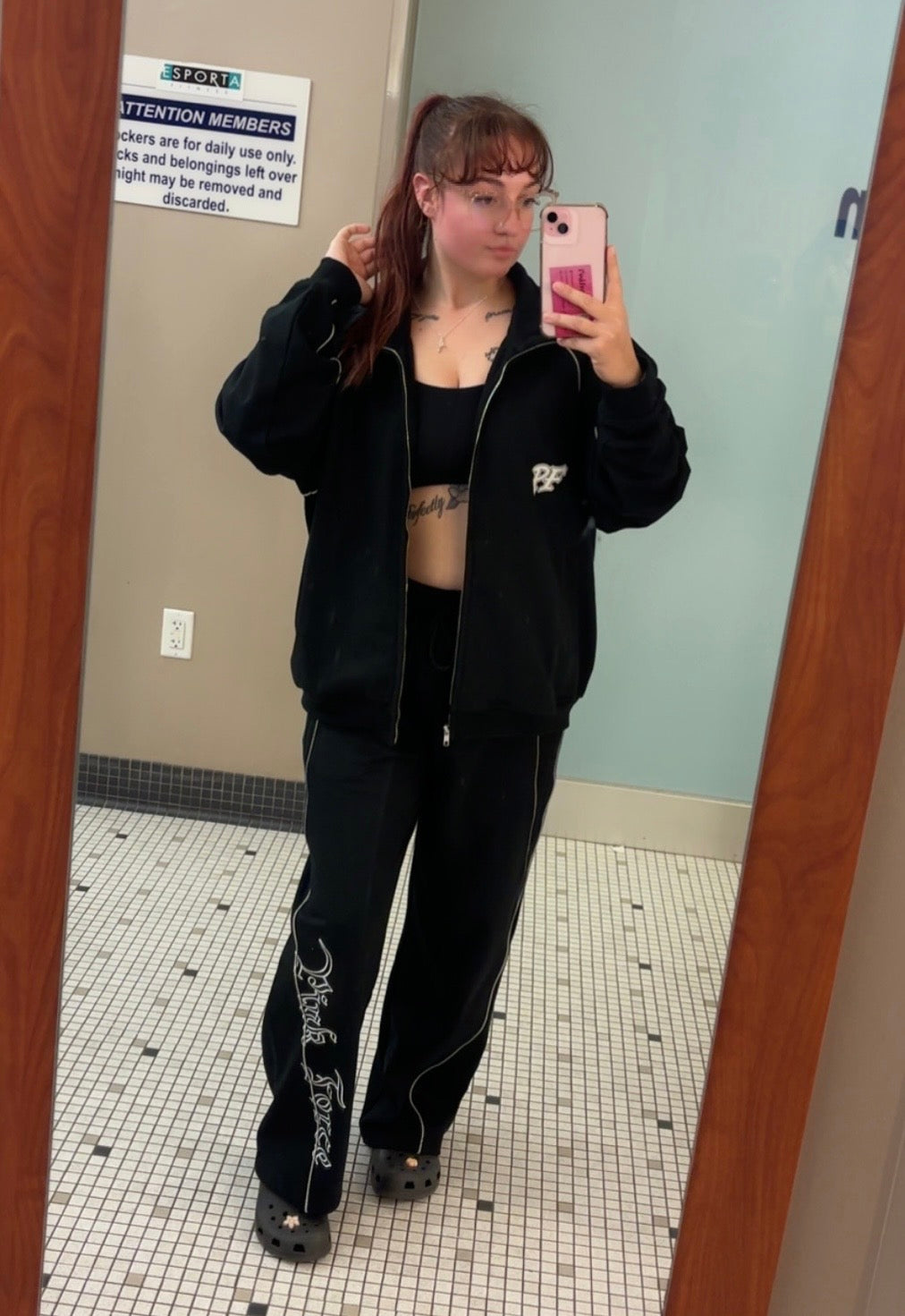 0. Reflection Striped Straight-Leg Sweatpants