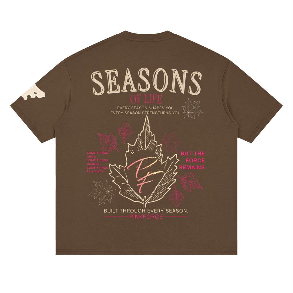 SEASONS Streetwear Loose Drop Shoulder T-Shirt