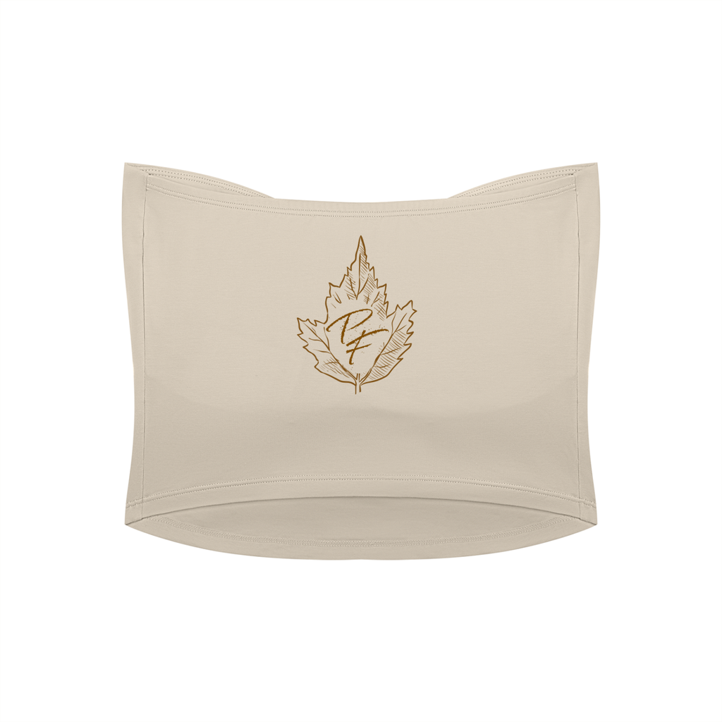 Women's Ruched Cropped Tube Top
