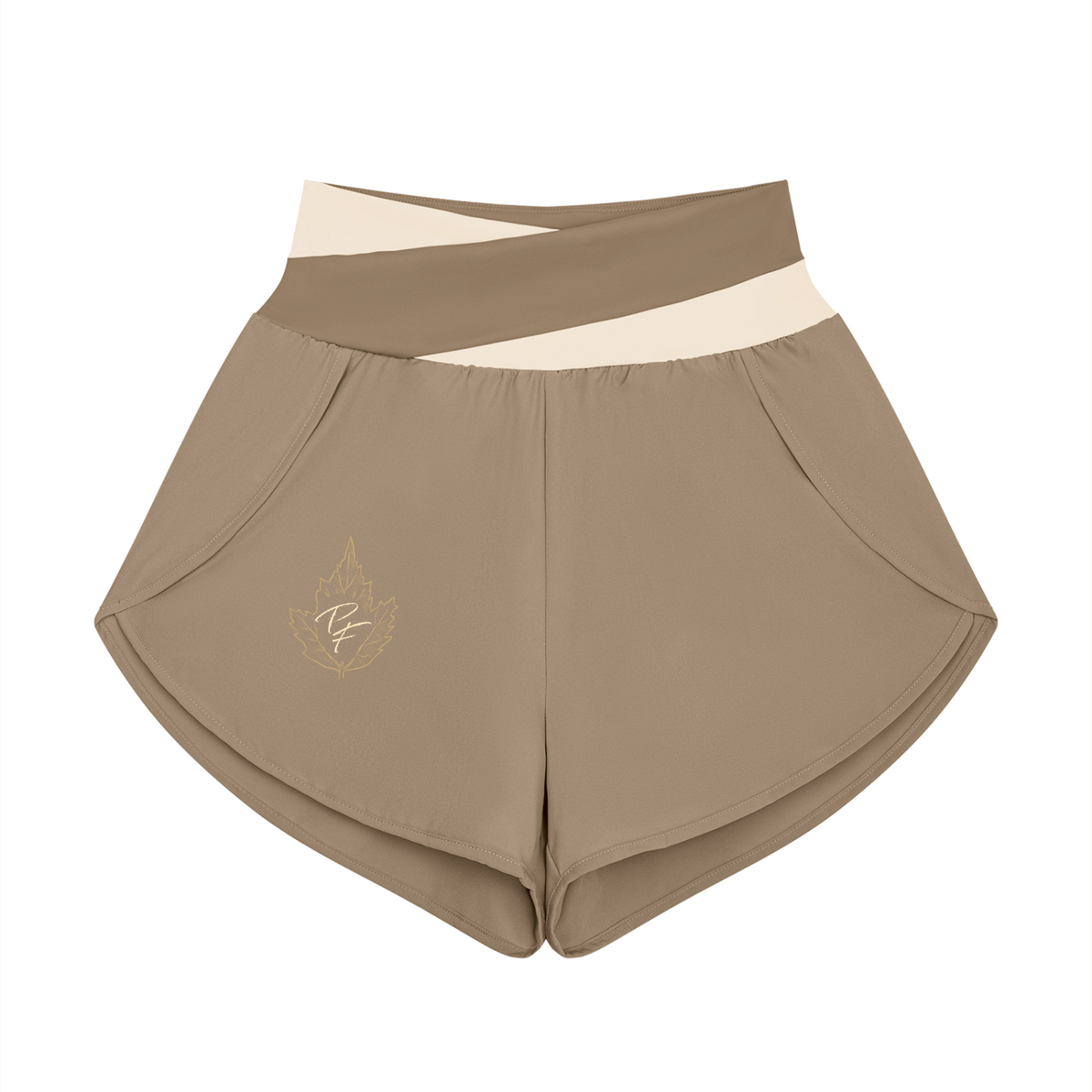 Women’s Yoga Panelled Shorts (Note:Size Up)