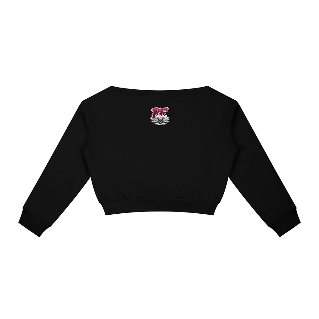 Women's Off-Shoulder LOTUS Sweatshirt