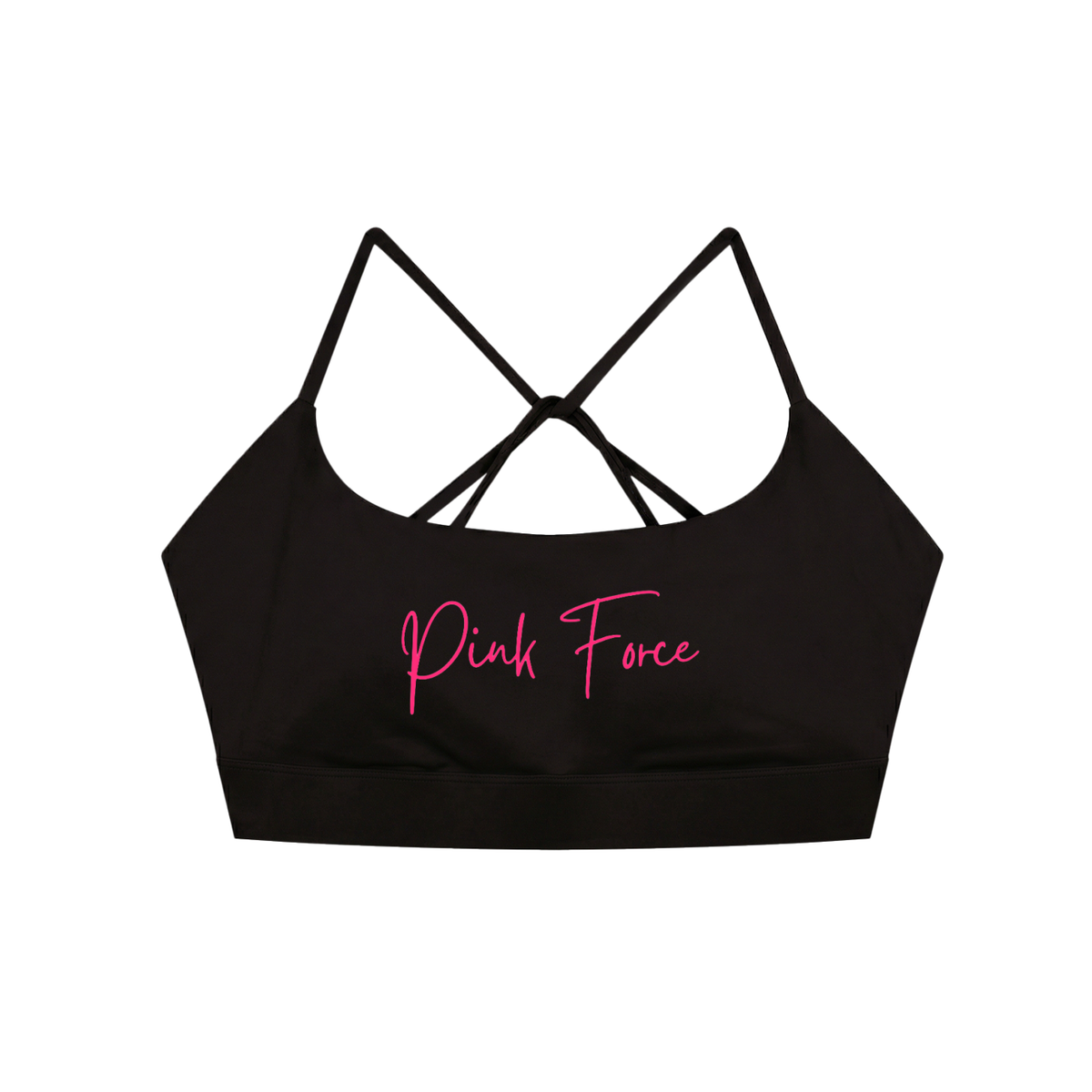 Strappy Criss Cross Yoga Sports Bra